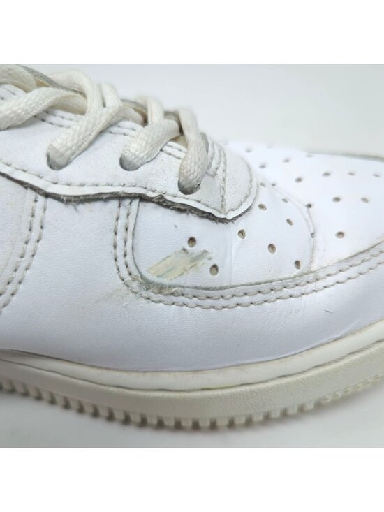Nike Air Force 1 AF1 White High Top Sneakers 8 Yellow Mens main image 7